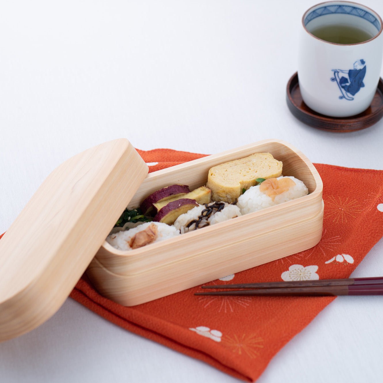 Tsunoda Seibee Kishu Cypress Rectangle Bento Box - MUSUBI KILN - Quality Japanese Tableware and Gift