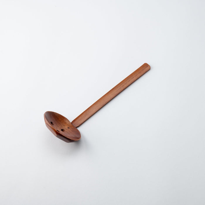 Turtle Shell Pattern Slotted Ramen Spoon