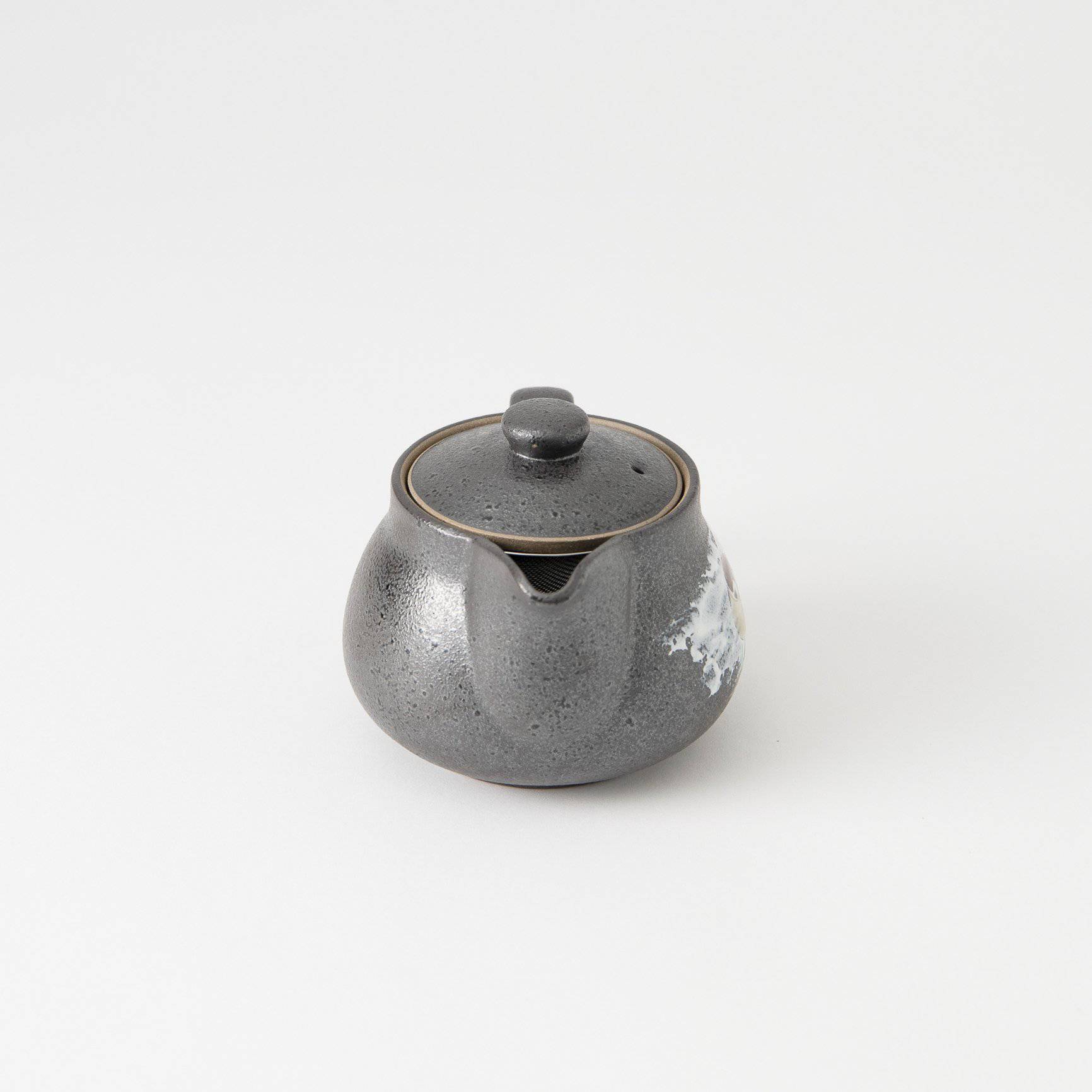 Twin Sparrows Kutani Japanese Teapot 11.5oz(340ml) - MUSUBI KILN - Quality Japanese Tableware and Gift