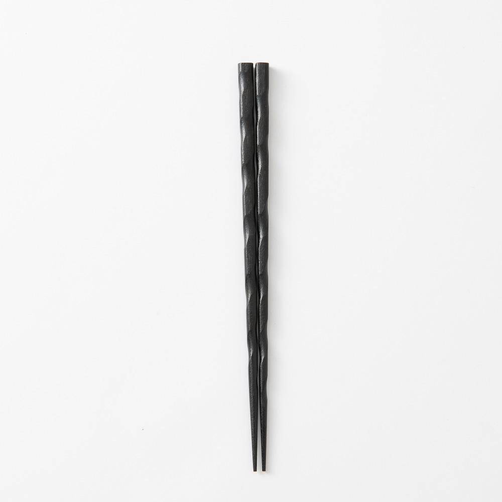 Twisted Yamanaka Lacquerware Chopsticks 23 cm (9.0 in) - MUSUBI KILN - Quality Japanese Tableware and Gift