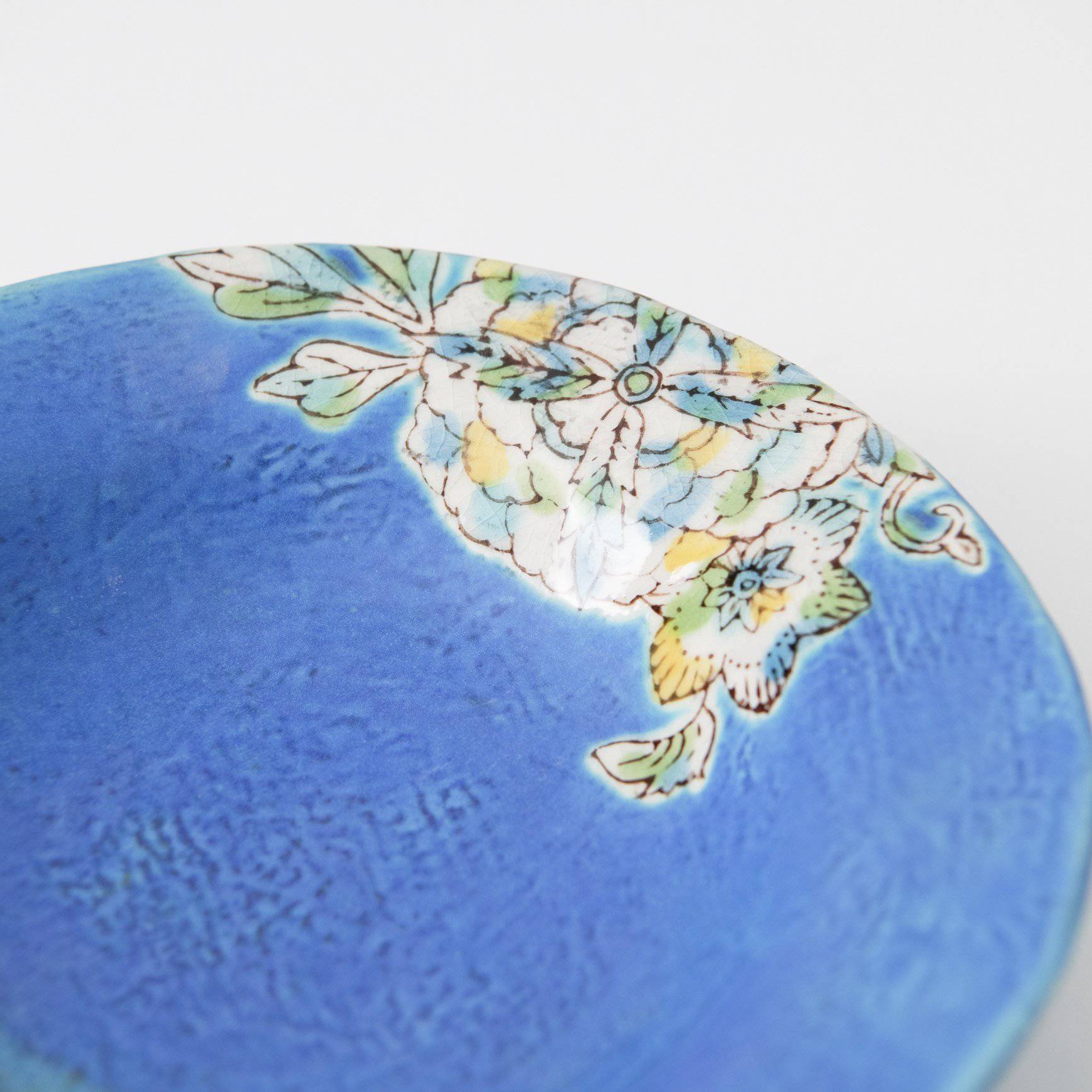 Utsutsu Kiln Wind's Path Kutani Deep Plate - MUSUBI KILN - Quality Japanese Tableware and Gift