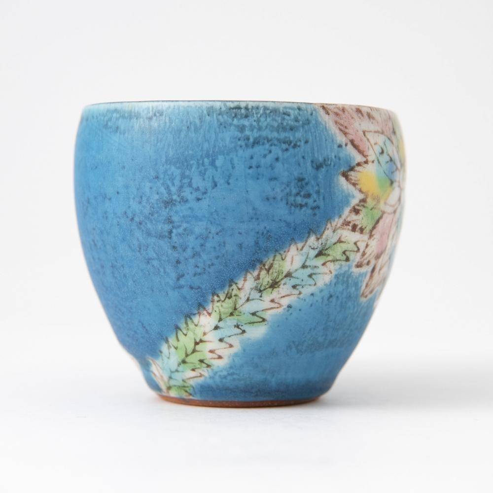 Utsutsu Kiln Wind's Path Kutani Mug - MUSUBI KILN - Quality Japanese Tableware and Gift