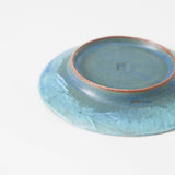 Utsutsu Kiln Wind's Path Kutani Sauce Plate - MUSUBI KILN - Quality Japanese Tableware and Gift