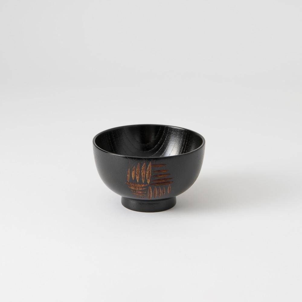 Windmill Yamanaka Lacquerware Miso Soup Bowl - MUSUBI KILN - Quality Japanese Tableware and Gift