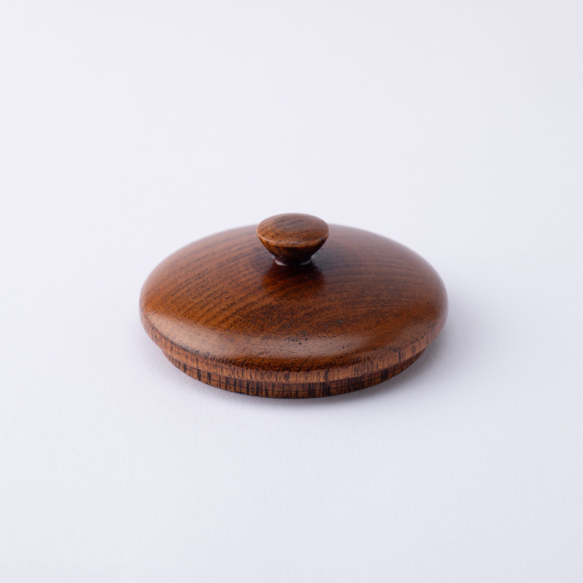 Wood Grain Yamanaka Lacquerware Spice Container With Spoon - MUSUBI KILN - Quality Japanese Tableware and Gift