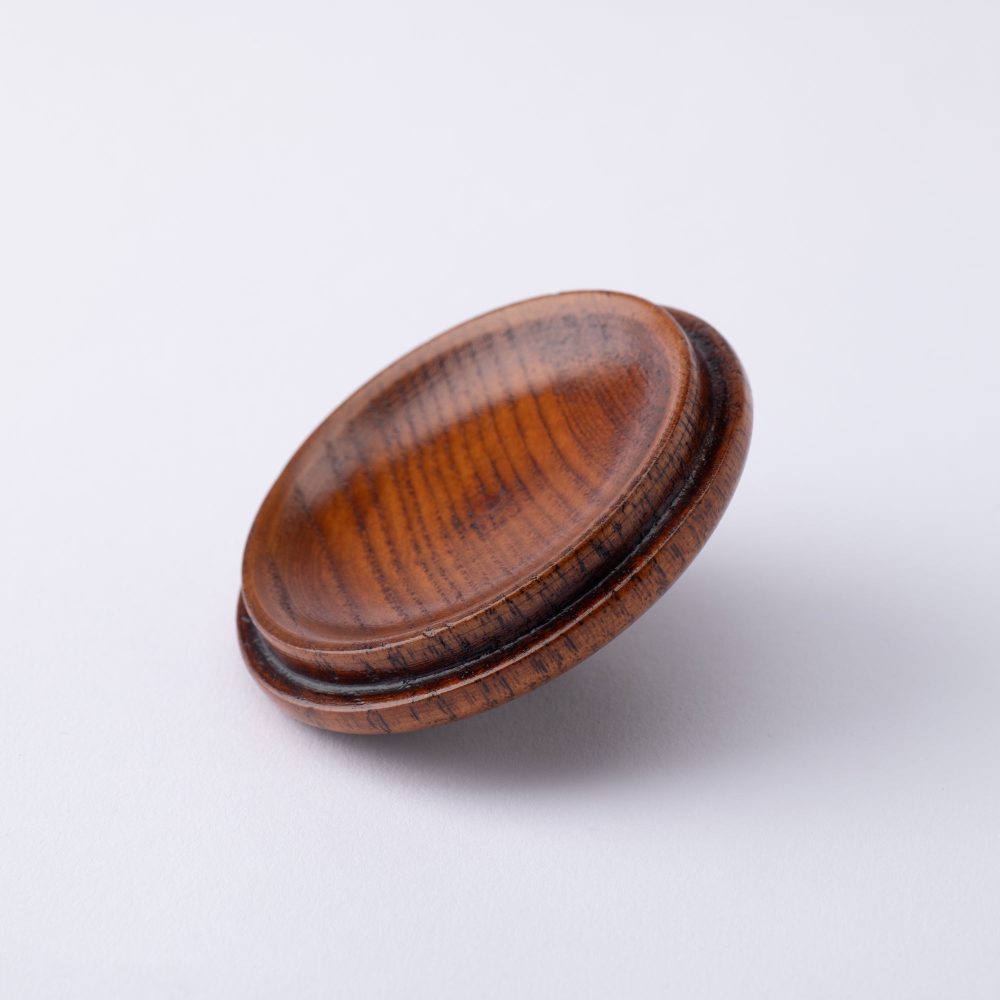 Wood Grain Yamanaka Lacquerware Spice Container With Spoon - MUSUBI KILN - Quality Japanese Tableware and Gift