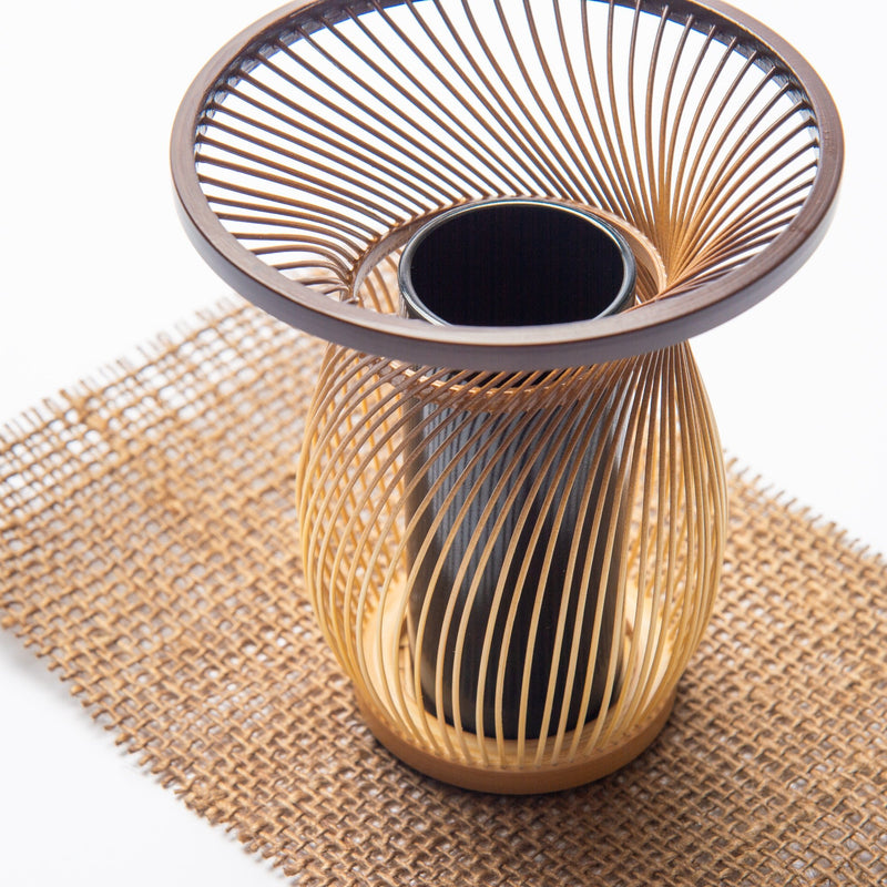 Yamaboushi Suruga Bamboo Basketry Japanese Flower Vase - MUSUBI KILN - Quality Japanese Tableware and Gift