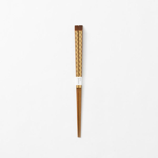 Yamachiku Crystal Lacquered White Bamboo Chopsticks 23cm/9.1in - MUSUBI KILN - Quality Japanese Tableware and Gift