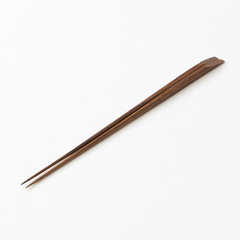 Yamachiku Lacquered Bamboo Serving Chopsticks 30cm/11.8in - MUSUBI KILN - Quality Japanese Tableware and Gift