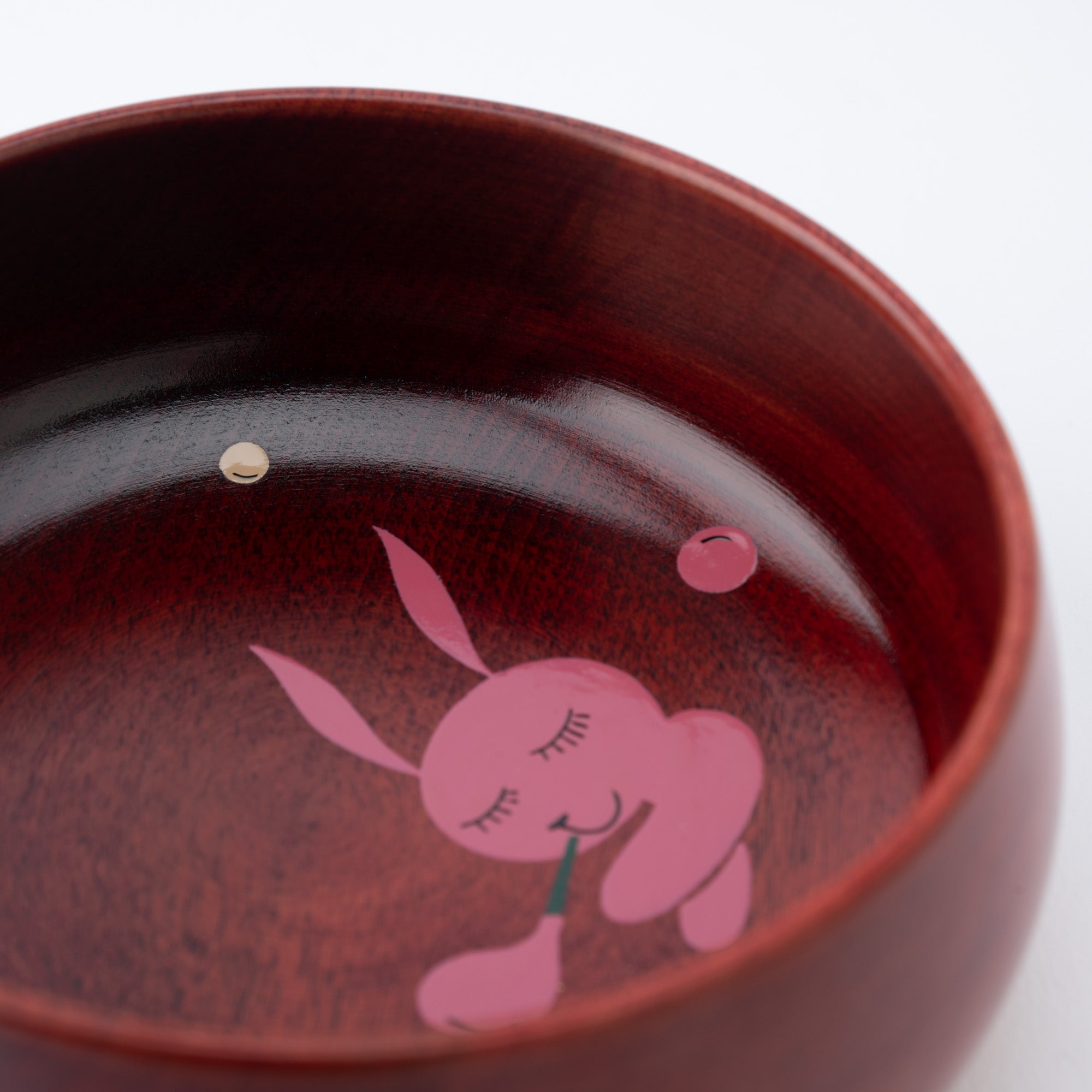 Yamanaka Lacquerware Animal Design Series Children's Bowl - MUSUBI KILN - Quality Japanese Tableware and Gift