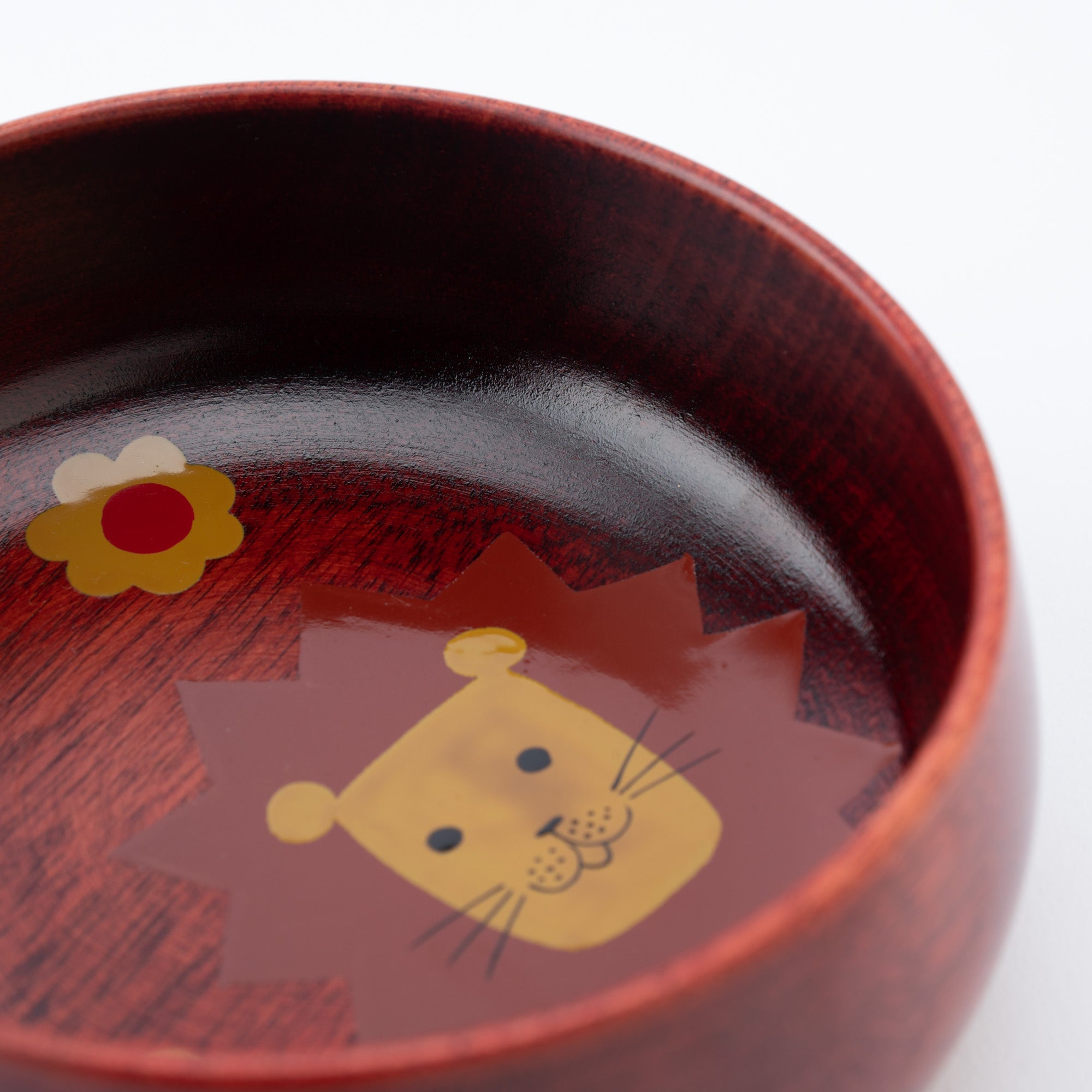 Yamanaka Lacquerware Animal Design Series Children's Bowl - MUSUBI KILN - Quality Japanese Tableware and Gift