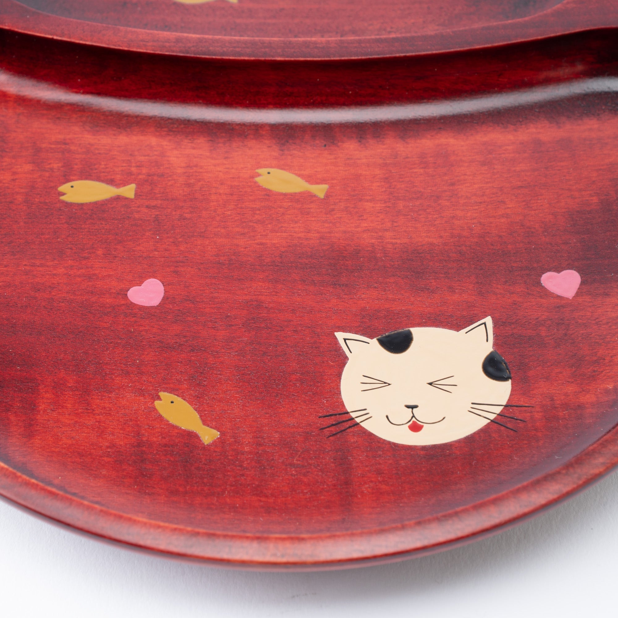 Yamanaka Lacquerware Animal Design Series Children's Divided Plate - MUSUBI KILN - Quality Japanese Tableware and Gift