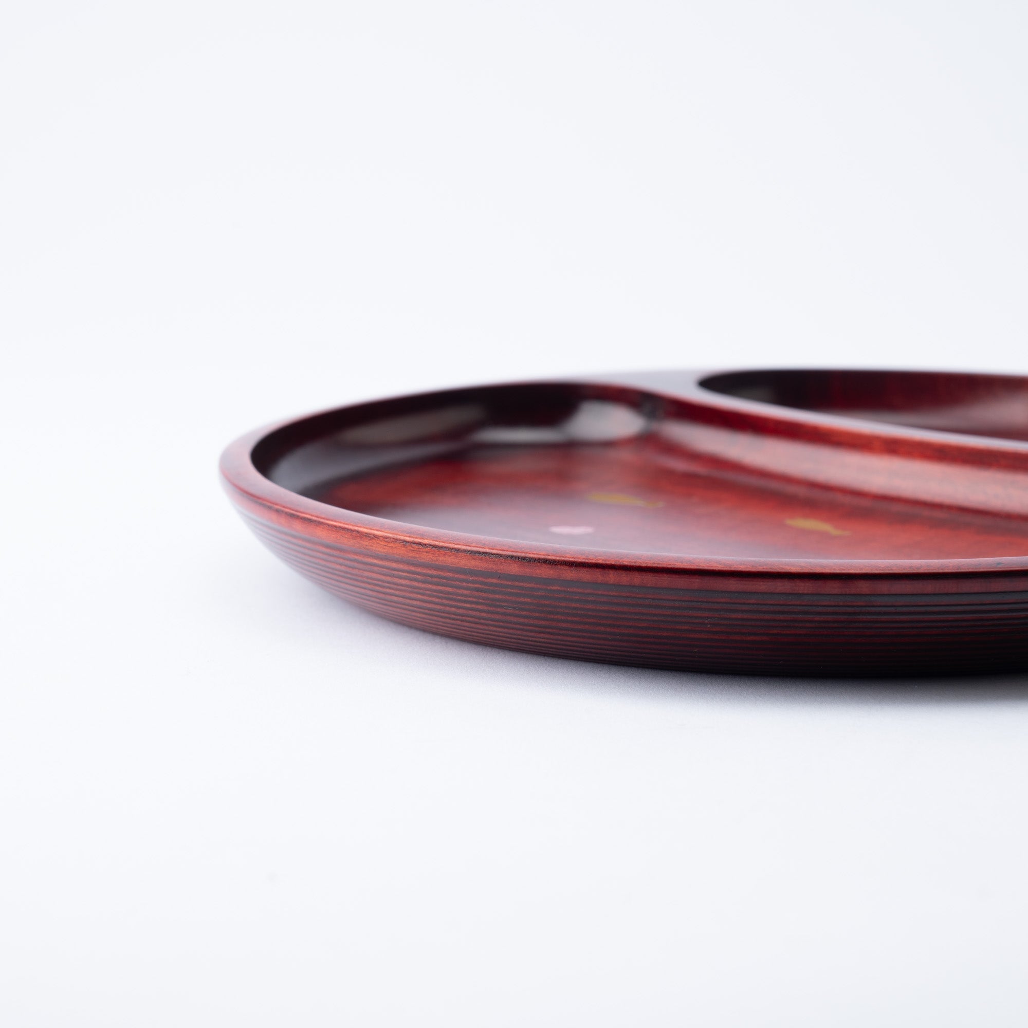 Yamanaka Lacquerware Animal Design Series Children's Divided Plate - MUSUBI KILN - Quality Japanese Tableware and Gift