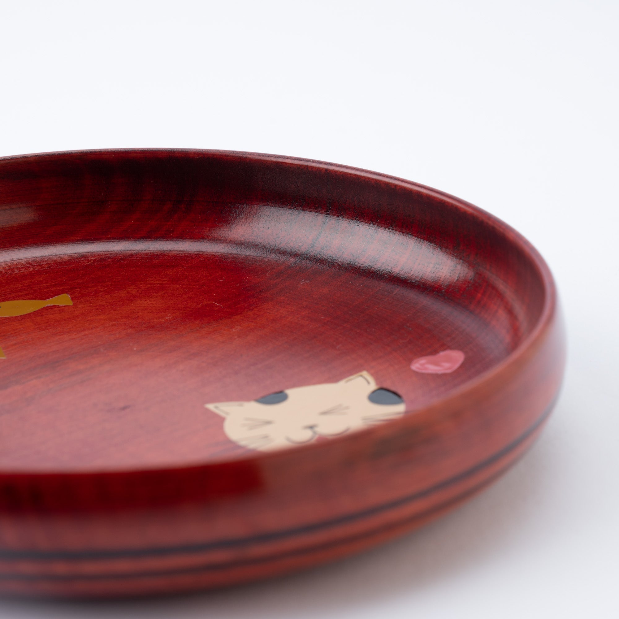 Yamanaka Lacquerware Animal Design Series Children's Plate - MUSUBI KILN - Quality Japanese Tableware and Gift