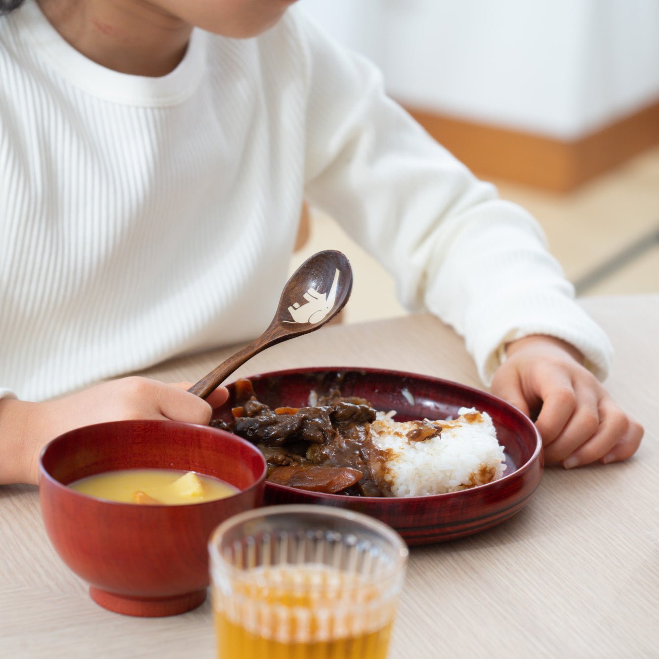 Yamanaka Lacquerware Animal Design Series Children's Plate - MUSUBI KILN - Quality Japanese Tableware and Gift