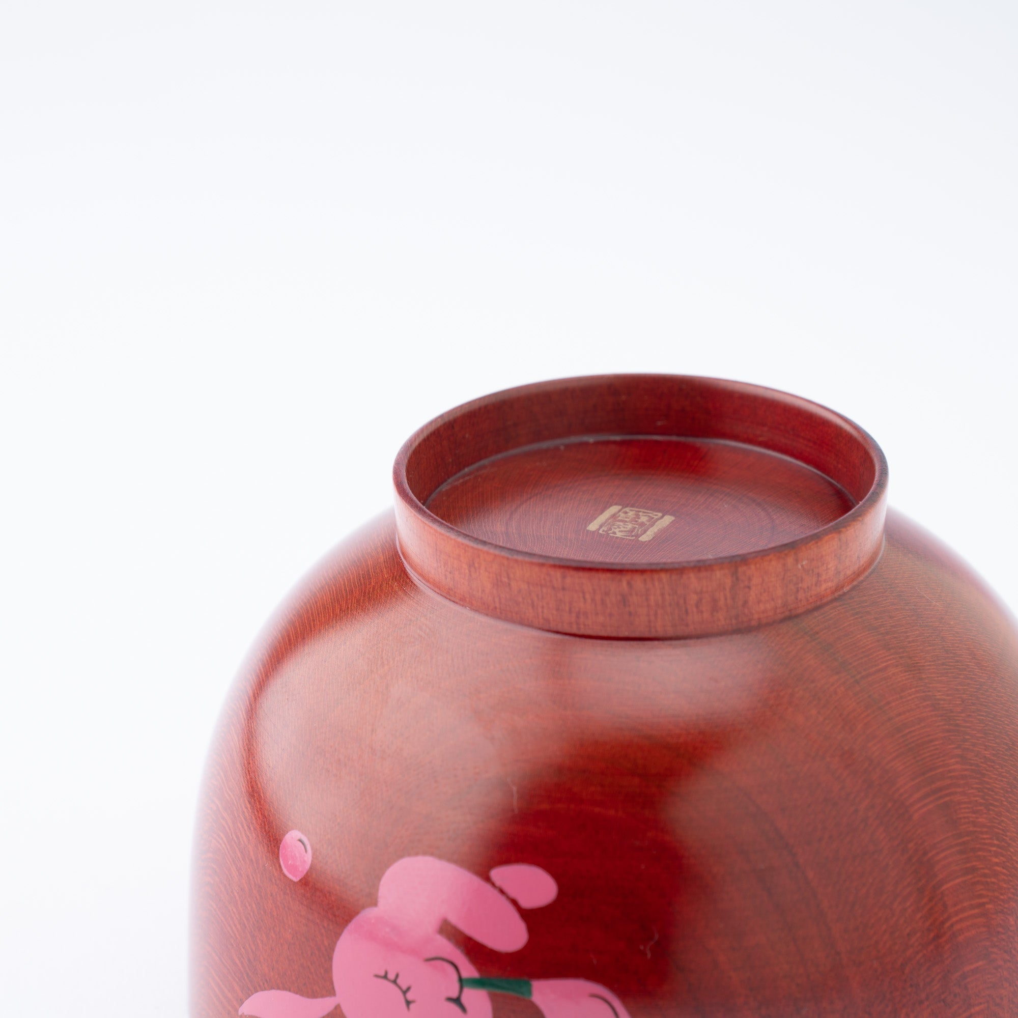 Yamanaka Lacquerware Animal Design Series Children's Soup Bowl - MUSUBI KILN - Quality Japanese Tableware and Gift