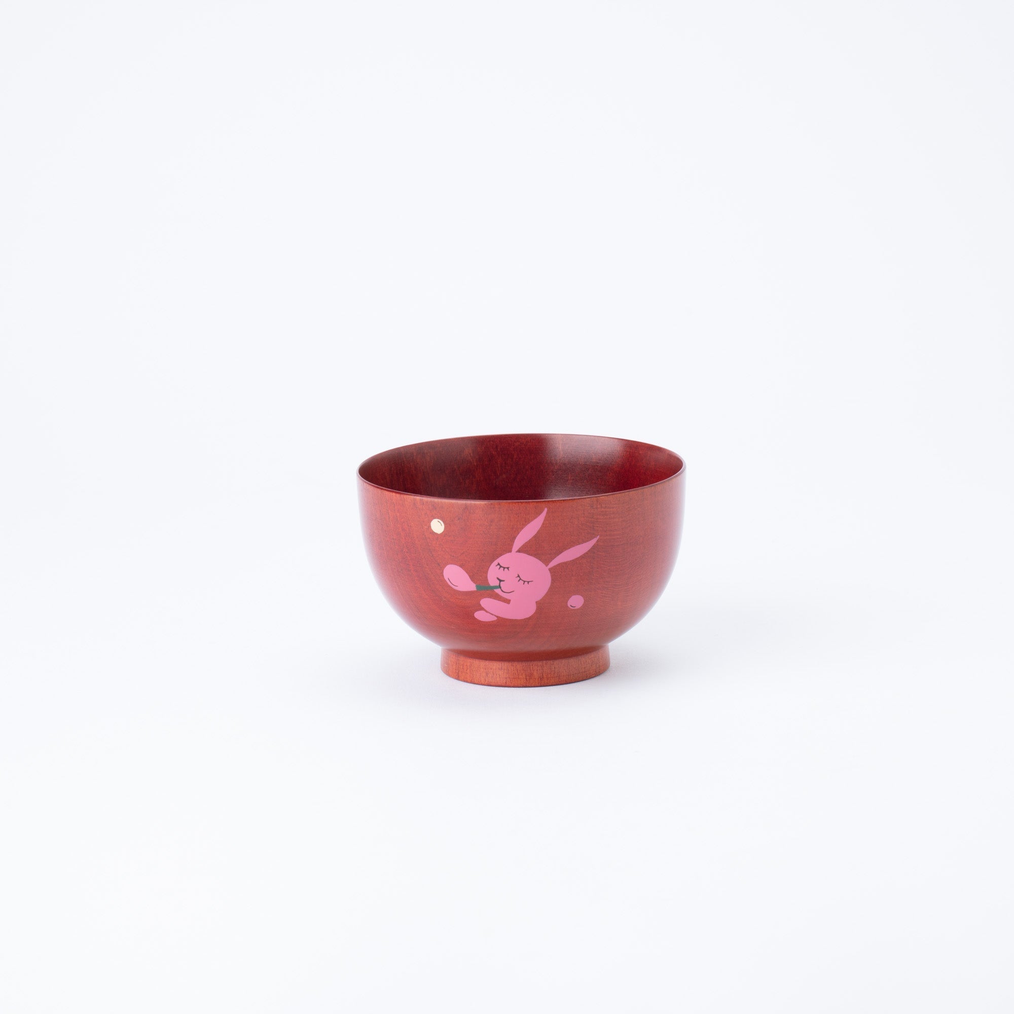 Yamanaka Lacquerware Animal Design Series Children's Soup Bowl - MUSUBI KILN - Quality Japanese Tableware and Gift