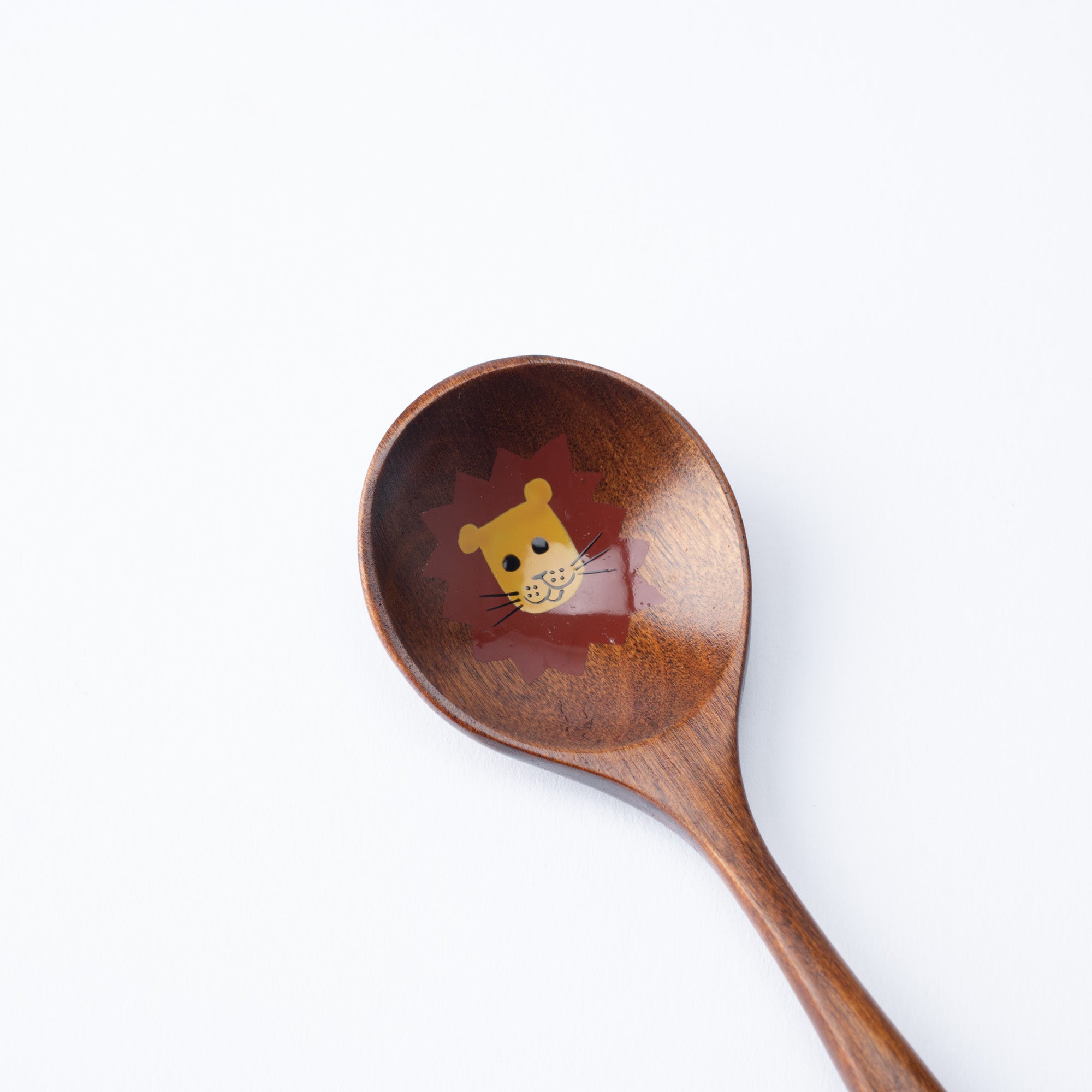 Yamanaka Lacquerware Animal Design Series Children's Spoon - MUSUBI KILN - Quality Japanese Tableware and Gift