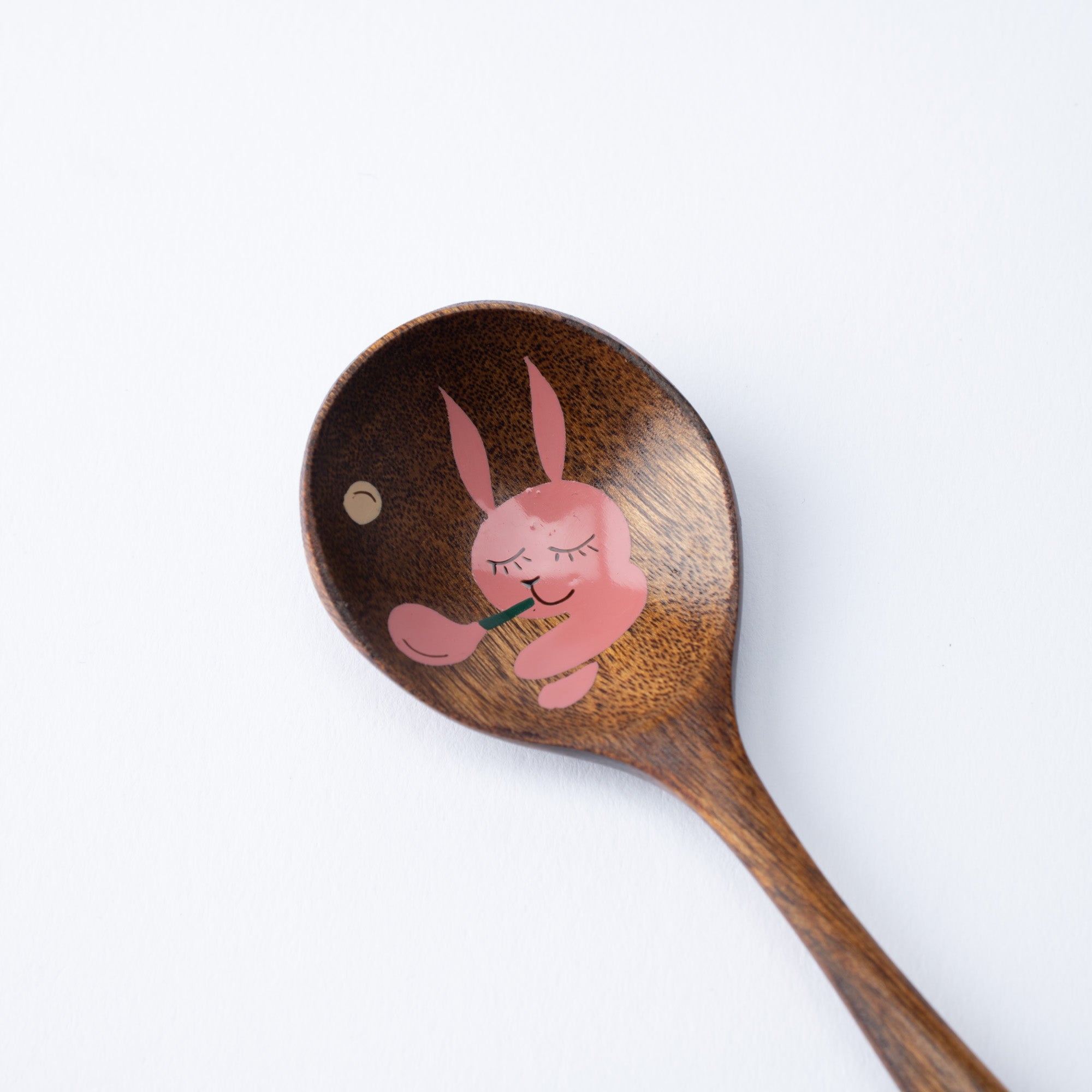 Yamanaka Lacquerware Animal Design Series Children's Spoon - MUSUBI KILN - Quality Japanese Tableware and Gift