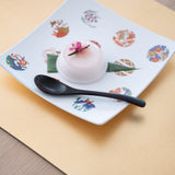 Yamanaka Lacquerware Dessert Spoon - MUSUBI KILN - Quality Japanese Tableware and Gift