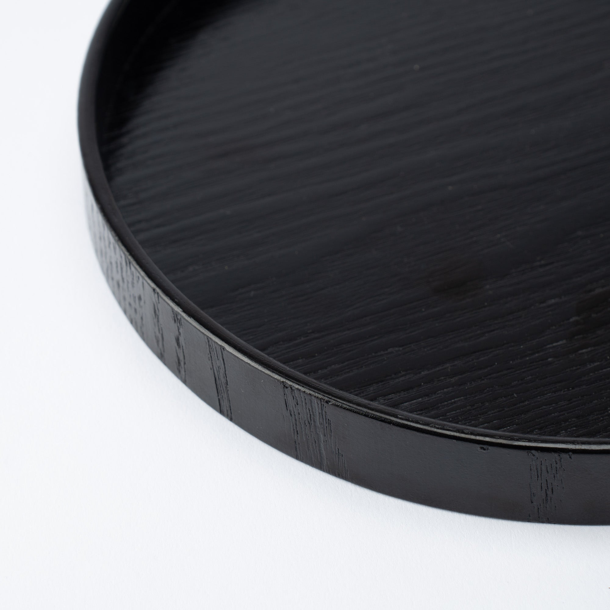 Yamanaka Lacquerware Round Japanese Soba Tray - MUSUBI KILN - Quality Japanese Tableware and Gift