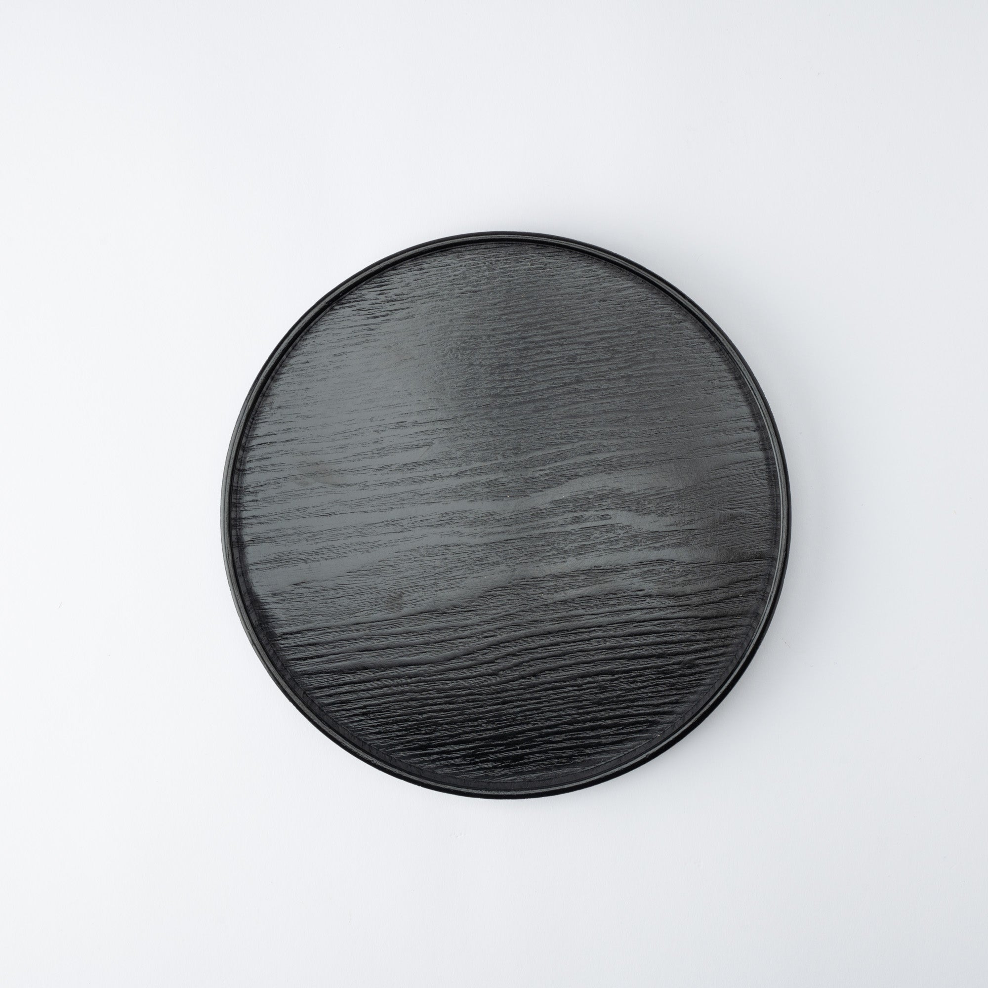 Yamanaka Lacquerware Round Japanese Soba Tray - MUSUBI KILN - Quality Japanese Tableware and Gift