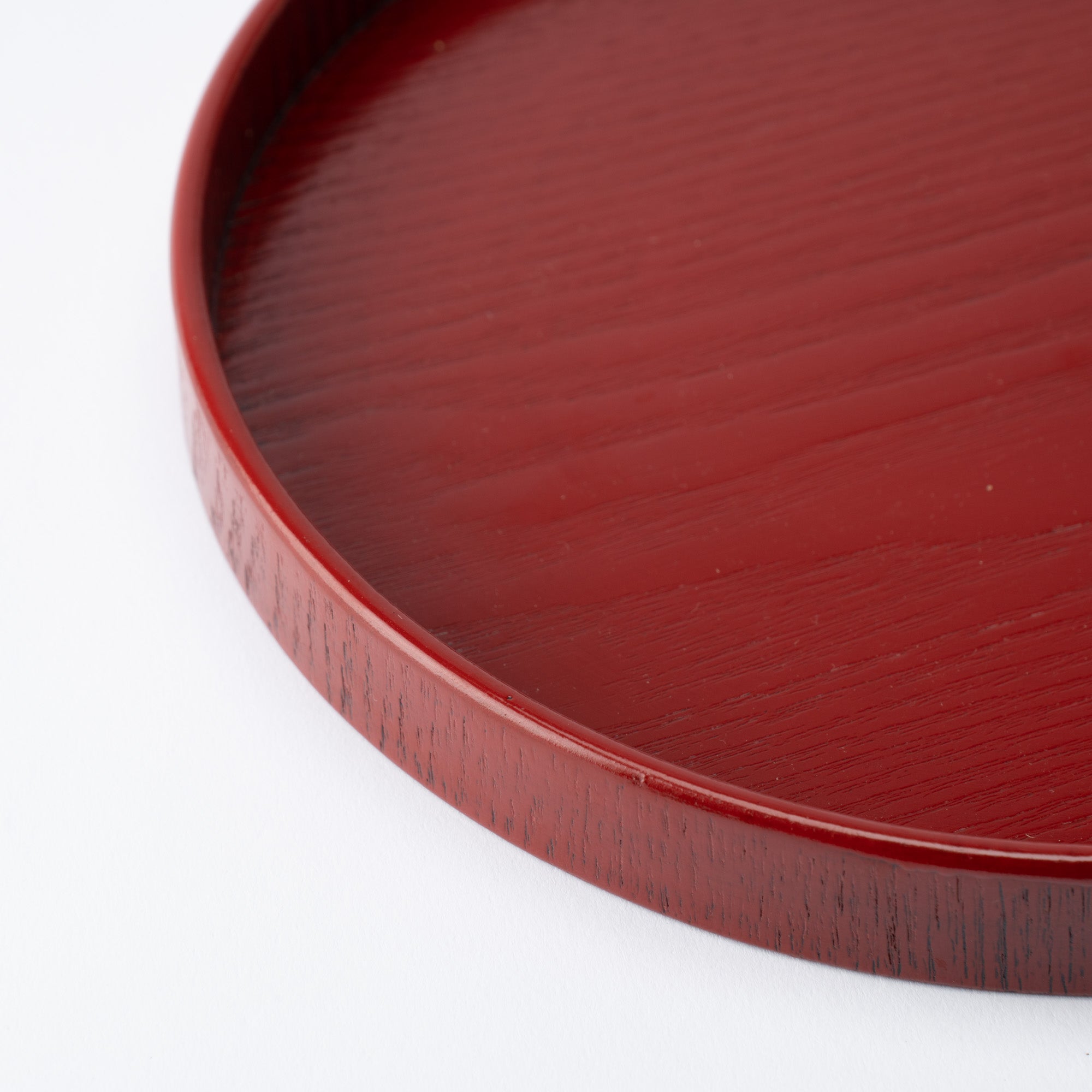 Yamanaka Lacquerware Round Japanese Soba Tray - MUSUBI KILN - Quality Japanese Tableware and Gift