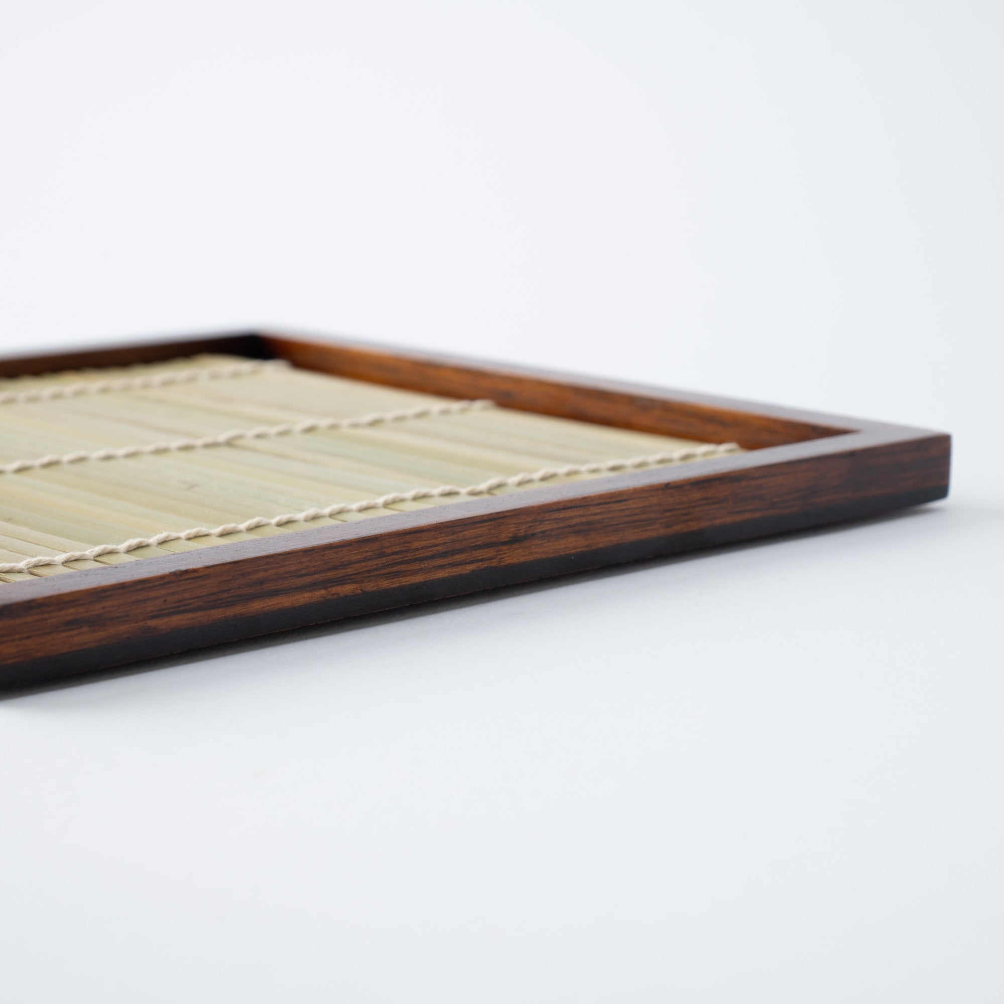 Yamanaka Lacquerware Square Low Japanese Soba Tray - MUSUBI KILN - Quality Japanese Tableware and Gift