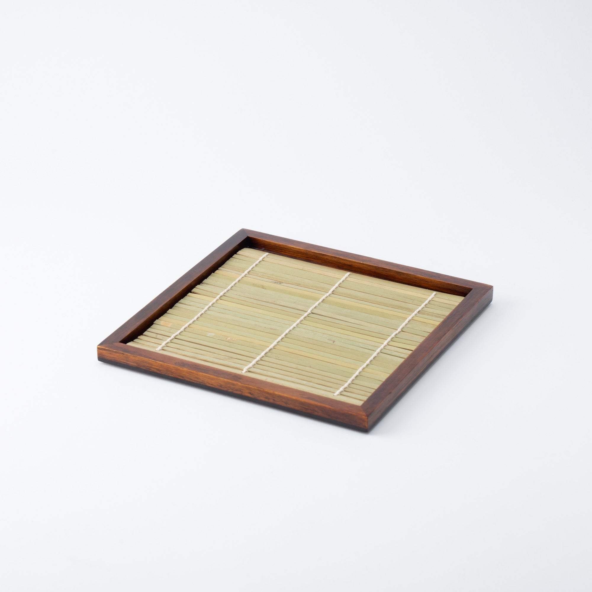 Yamanaka Lacquerware Square Low Japanese Soba Tray - MUSUBI KILN - Quality Japanese Tableware and Gift