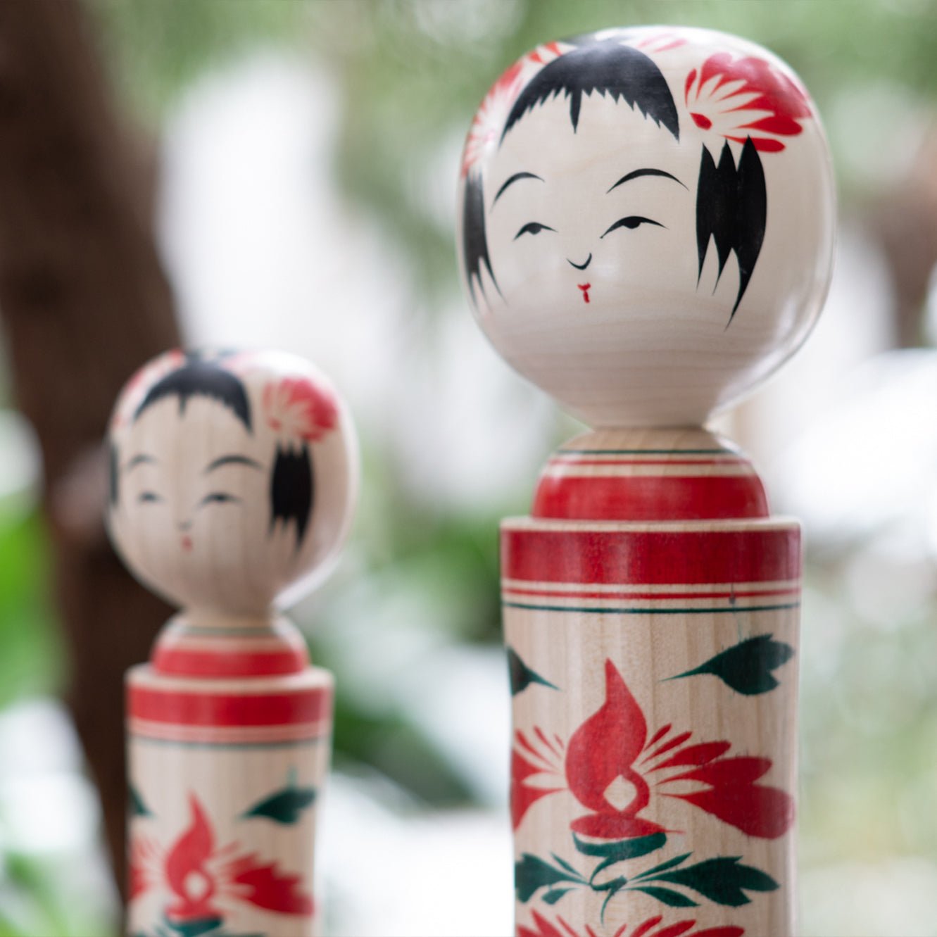 Yasuo Okazaki Naruko Kokeshi Doll L (24cm/9.4in)　 - MUSUBI KILN - Quality Japanese Tableware and Gift