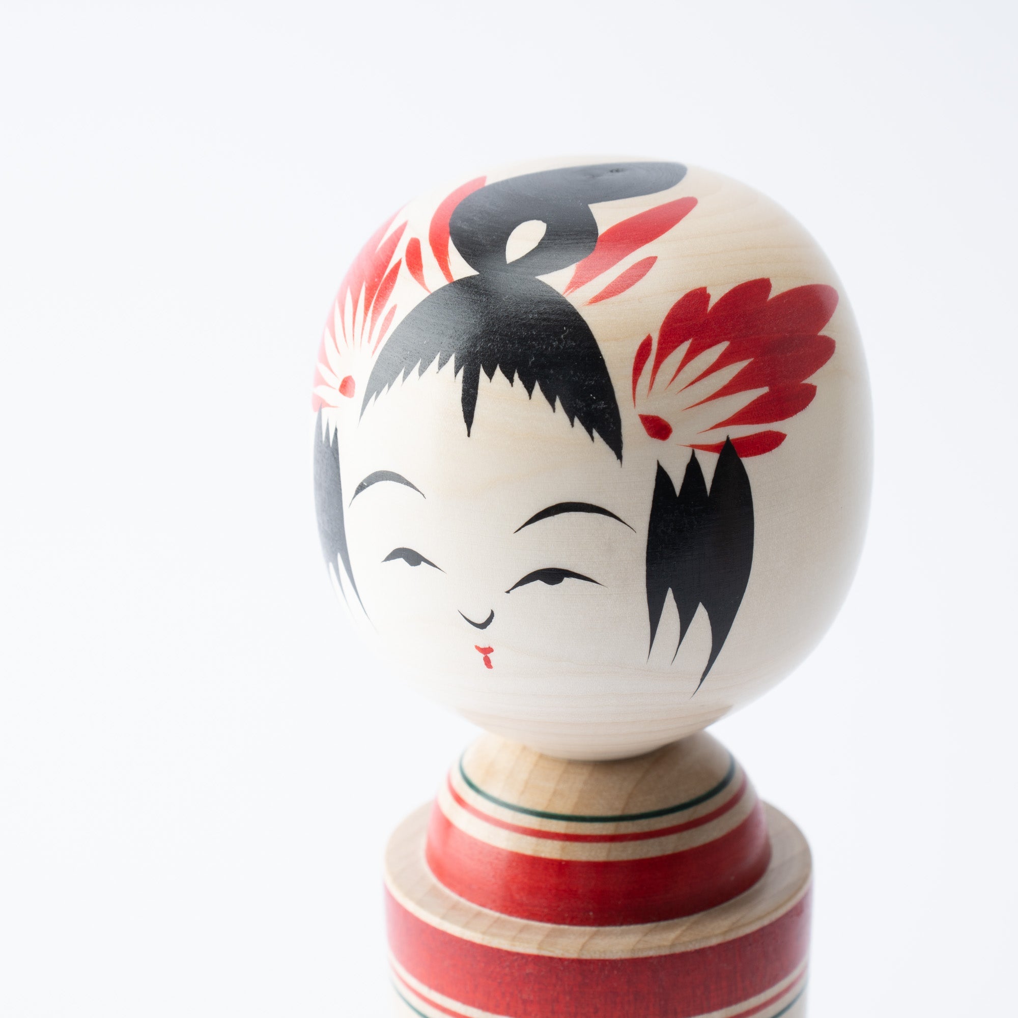 Yasuo Okazaki Naruko Kokeshi Doll L (24cm/9.4in)　 - MUSUBI KILN - Quality Japanese Tableware and Gift