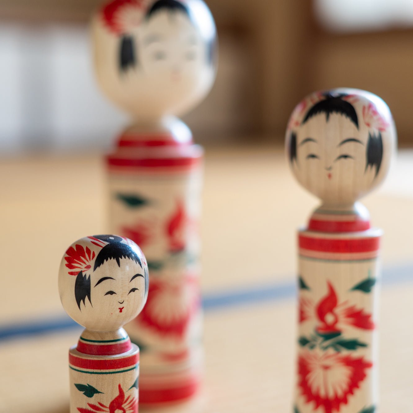 Yasuo Okazaki Naruko Kokeshi Doll M (18cm/7in)　 - MUSUBI KILN - Quality Japanese Tableware and Gift