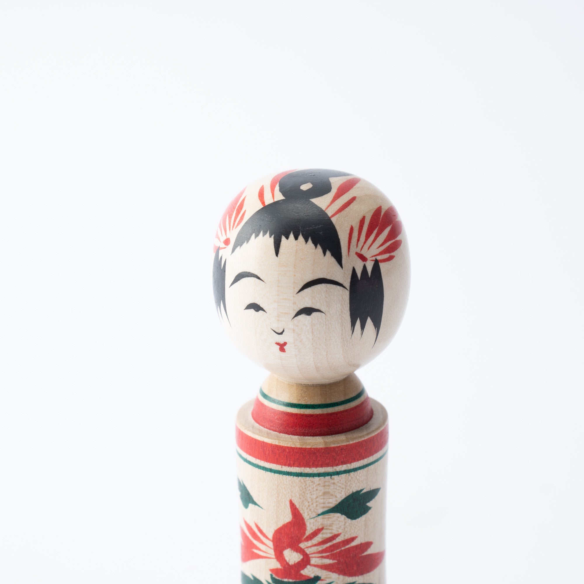 Yasuo Okazaki Naruko Kokeshi Doll S (12cm/4.7in)　 - MUSUBI KILN - Quality Japanese Tableware and Gift