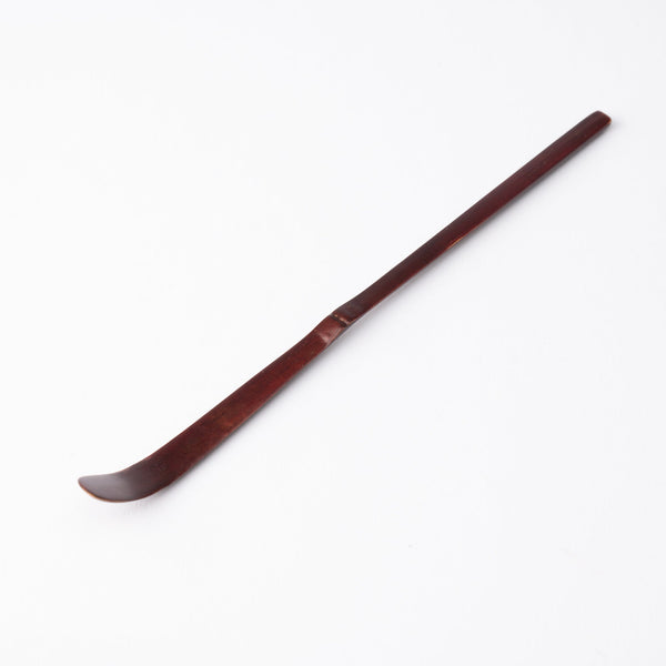 Yatsuyanagi Lacquered Akita Cherry Bark Work Chashaku Tea Scoop - MUSUBI KILN - Quality Japanese Tableware and Gift