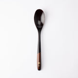 Yatsuyanagi Lacquered Akita Cherry Bark Work Wooden Spoon - MUSUBI KILN - Quality Japanese Tableware and Gift