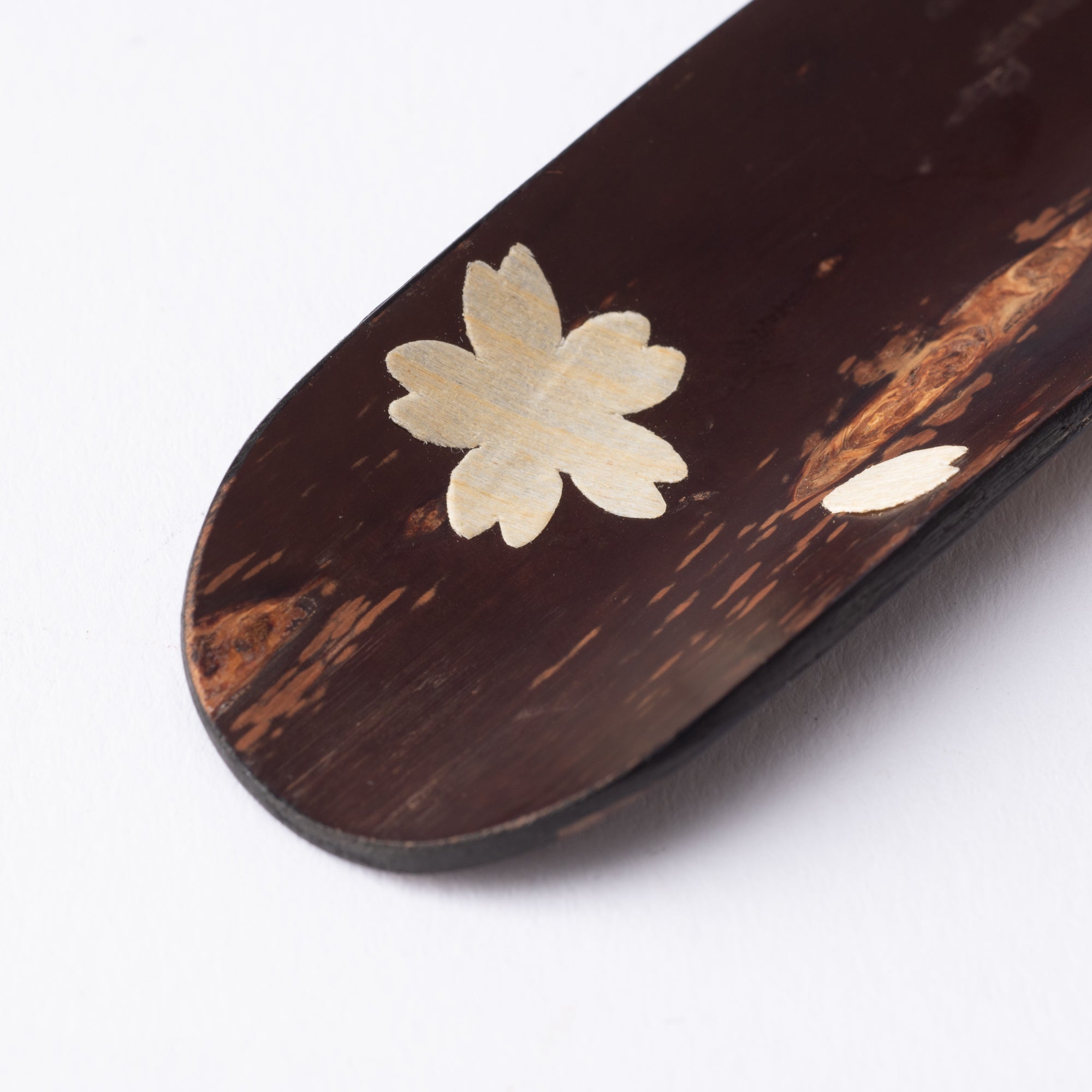 Yatsuyanagi Sakura Akita Cherry Bark Work Chasaji Teaspoon - MUSUBI KILN - Quality Japanese Tableware and Gift