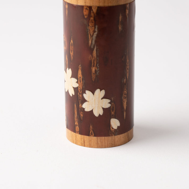 Yatsuyanagi Sakura Akita Cherry Bark Work Kokeshi - MUSUBI KILN - Quality Japanese Tableware and Gift