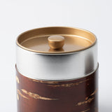 Yatsuyanagi Sakura Akita Cherry Bark Work Tea Canister - MUSUBI KILN - Quality Japanese Tableware and Gift