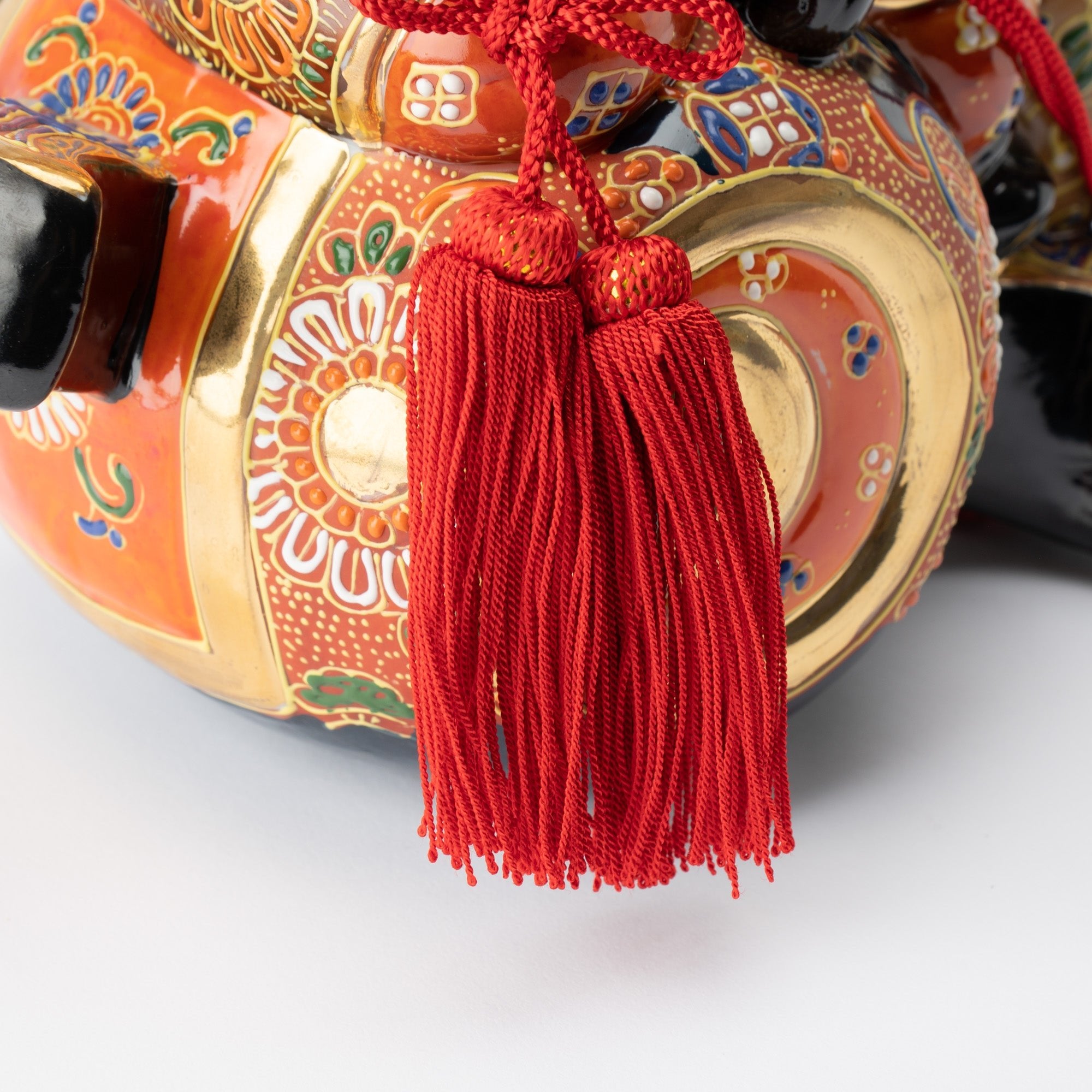 Yoneda Yuzan Kutani Daikokuten Riding A Mallet - MUSUBI KILN - Quality Japanese Tableware and Gift