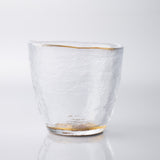 Yoshita Kasho Sakura Maki - e Glass Sake Cup - MUSUBI KILN - Quality Japanese Tableware and Gift