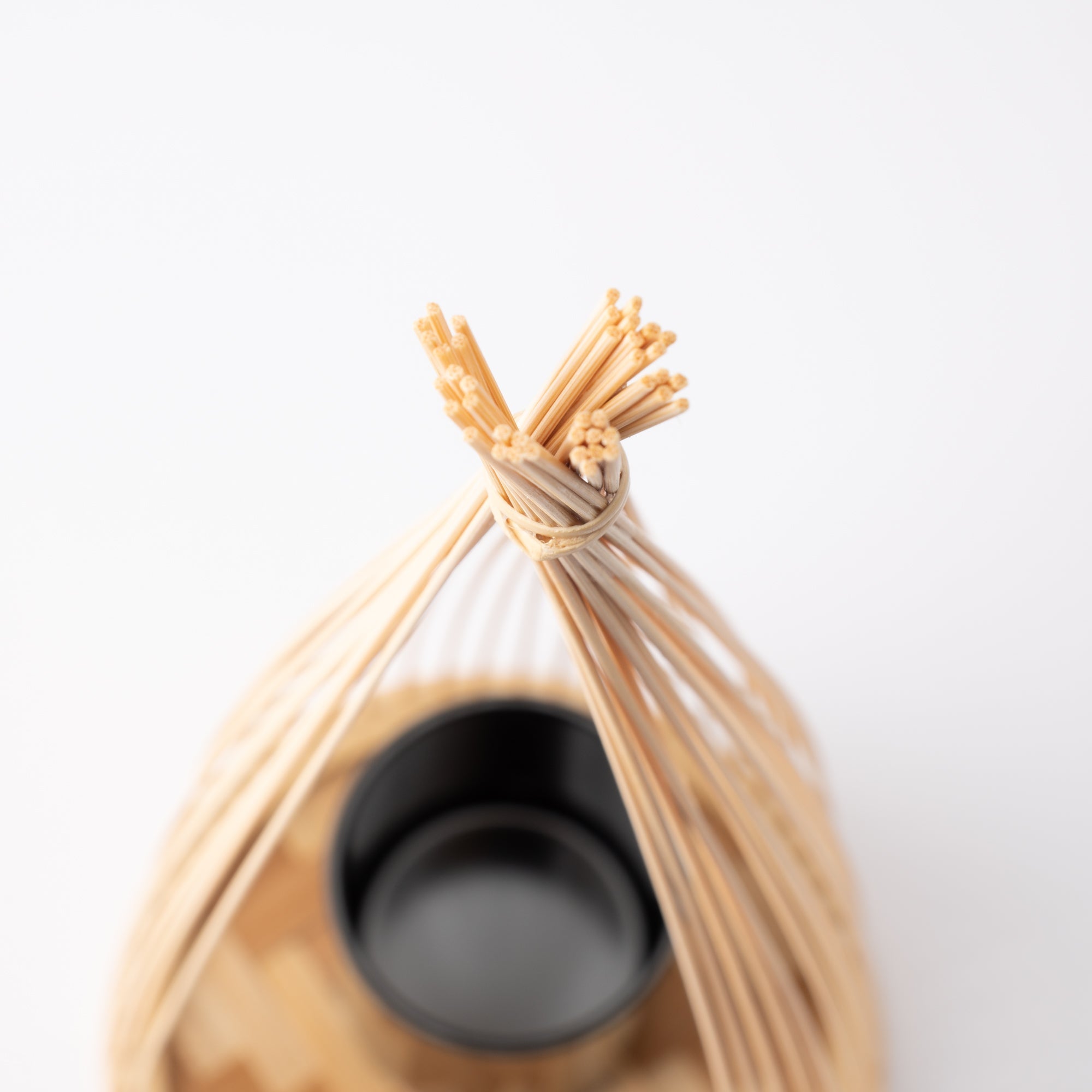 Yukinko Suruga Bamboo Basketry Japanese Flower Vase - MUSUBI KILN - Quality Japanese Tableware and Gift