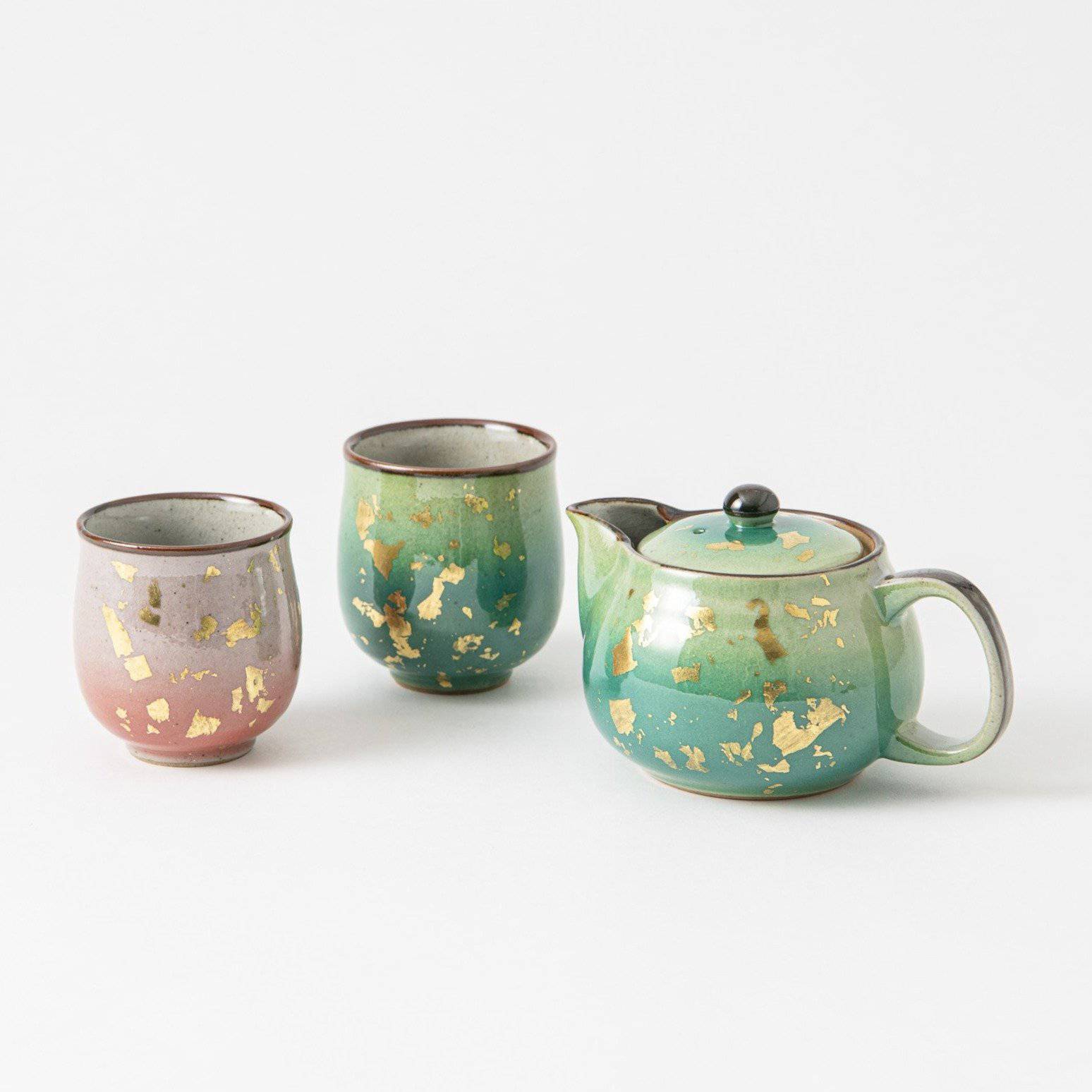 Yusai Leaf Japanese Tea Set