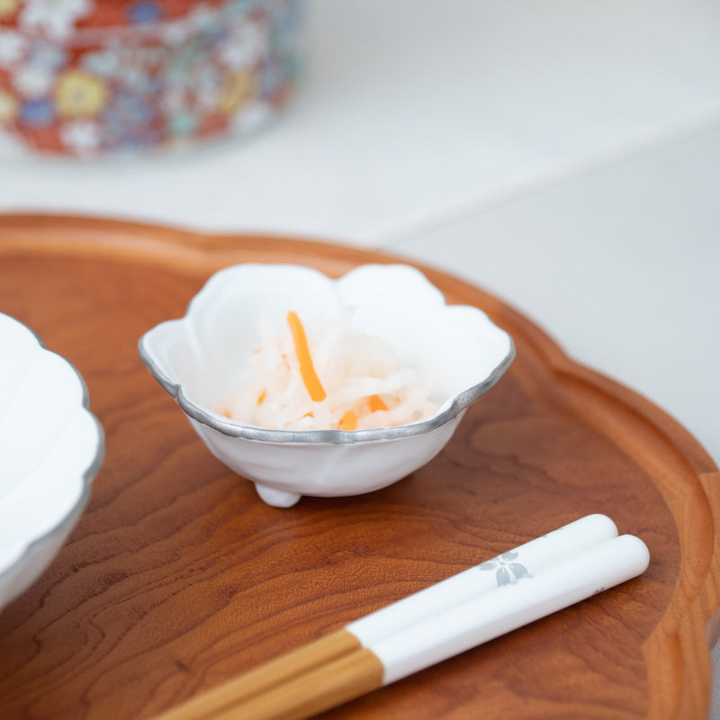 Zuiho Kiln Flower Shaped Small Kobachi Bowl - MUSUBI KILN - Quality Japanese Tableware and Gift