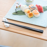 Issou River Sakura Ebony Wakasa Lacquer Chopsticks 23cm/9.1in