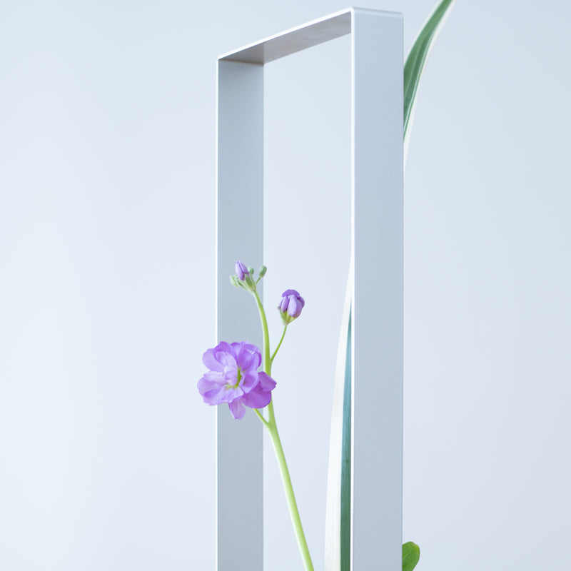ALART Aluminum Rectangular Window Frame Single Flower Vase