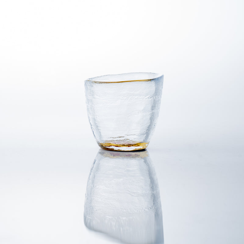 Yoshita Kasho Koi Fish Maki-e Glass Sake Cup