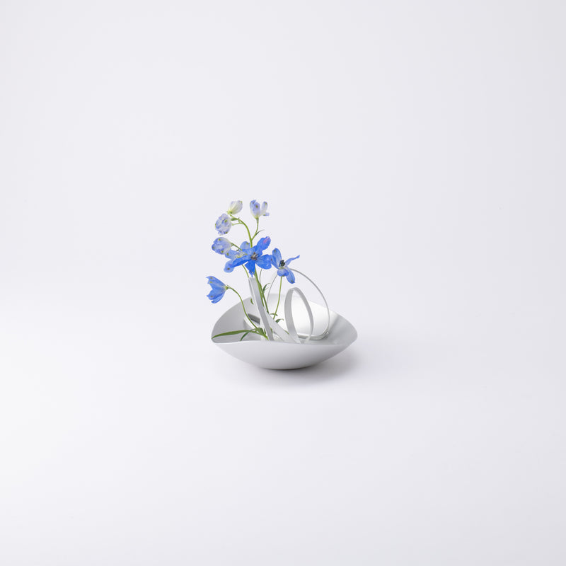 ALART Aluminum Hana-Asobi Flower Vase Set (3 bowls and 6 wire bases)