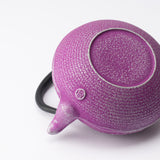 Roji Associates Purple Chrysanthemum Nambu Ironware Cast Iron Teapot