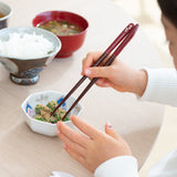 Ishida Kinza Heart Wakasa Lacquer Chopsticks 18cm/7.1in