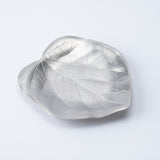 Tsubame Hutlery Silver Heart Leaf Sauce Plate